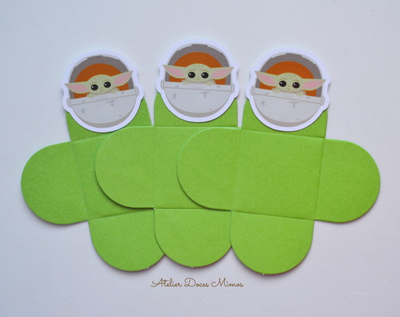 Forminhas Baby Yoda