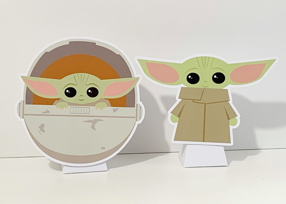 Kit Festa personalizada Baby Yoda - Imagem 2