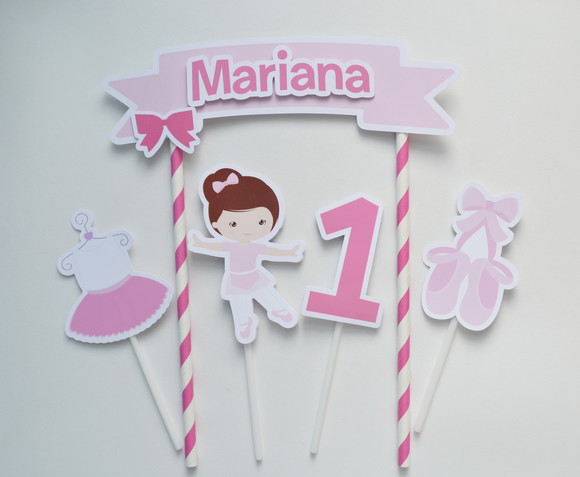 Kit Festa personalizada Bailarina - Imagem 3