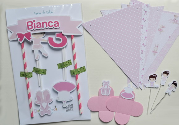 Kit Festa personalizada Bailarina