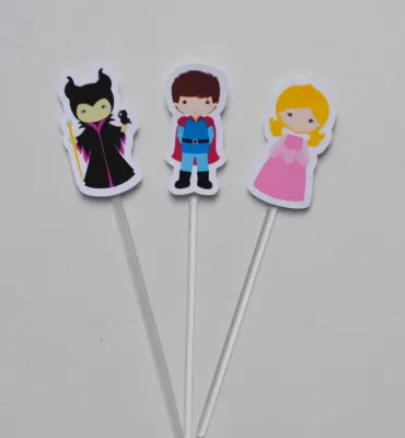 Topper de Doces a Bela Adormecida