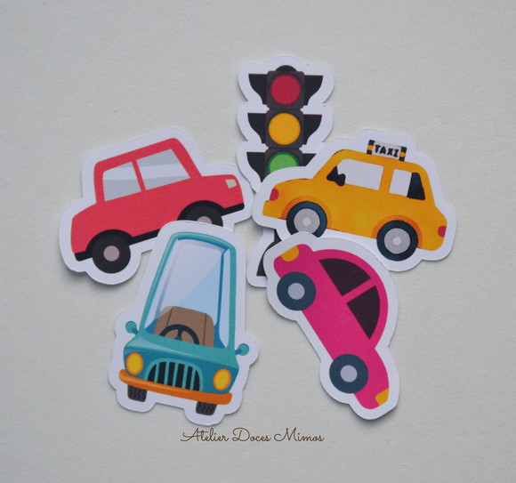 Apliques Carrinhos - Imagem 2