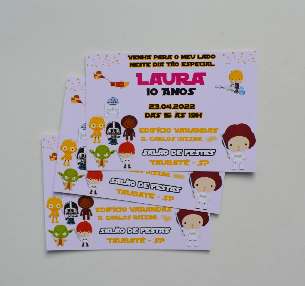 Kit Festa personalizada Princesa Leia - Star Wars - Imagem 7