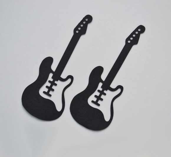 Aplique tubete Guitarra