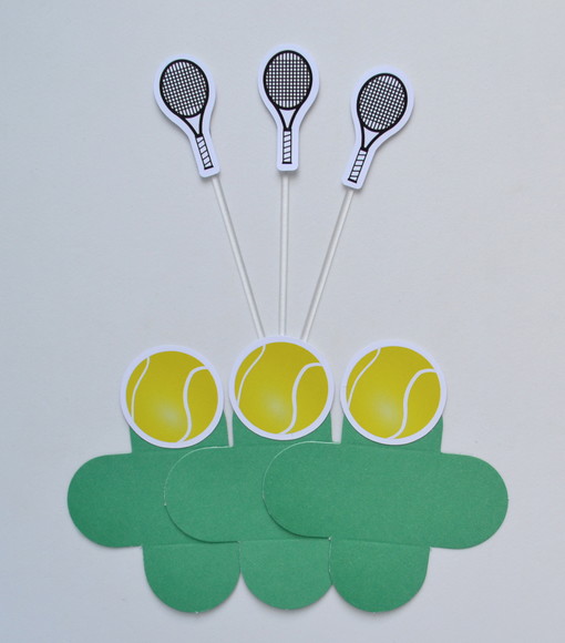 Jogo de Tênis Combo Forminhas + Toppers