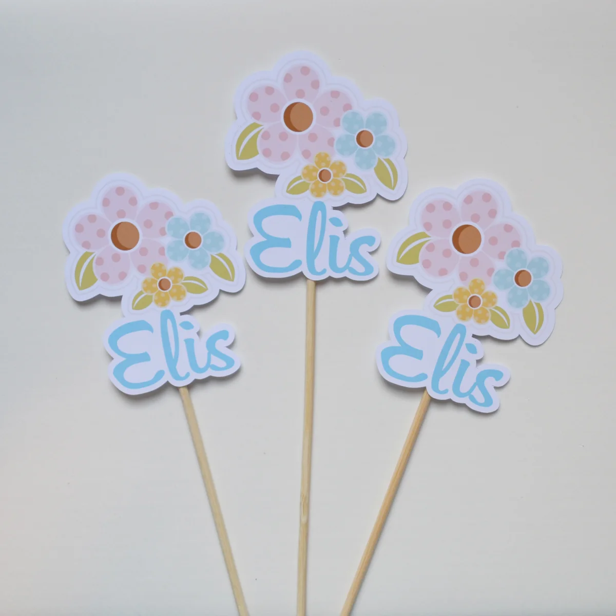 Kit Festa personalizada Flores - Imagem 7