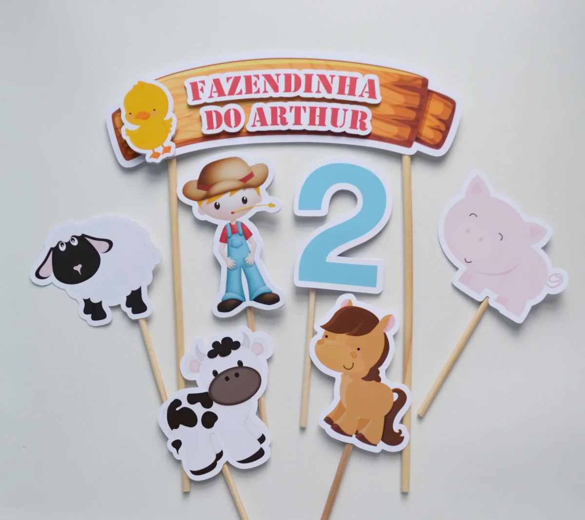 Kit Festa personalizada Fazendinha - Imagem 3
