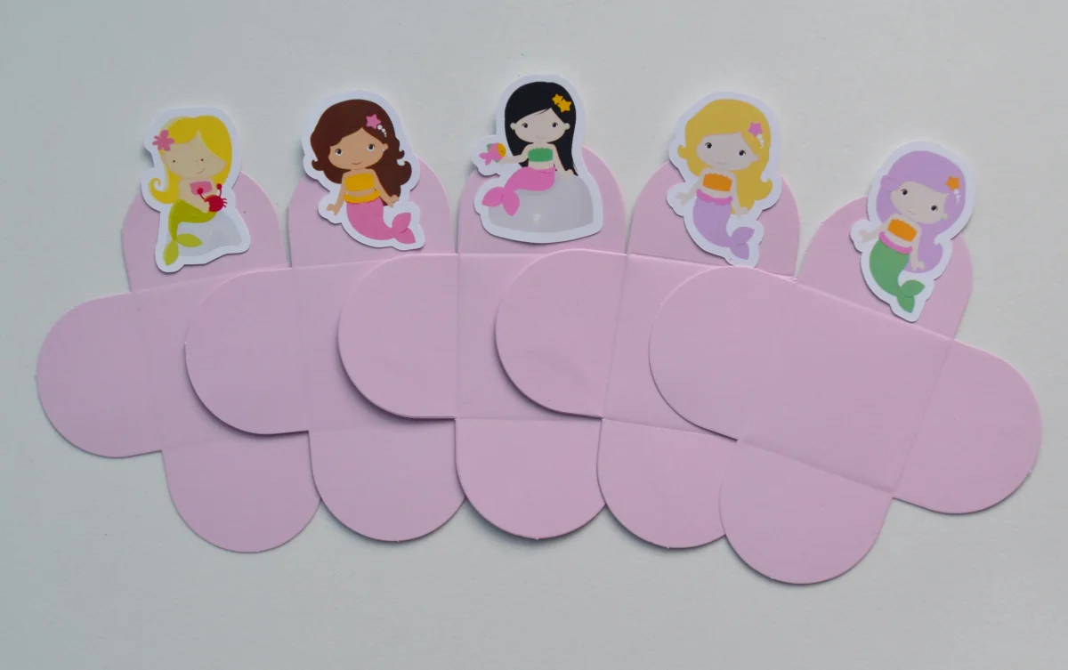 Kit Festa personalizada Sereia - Imagem 4