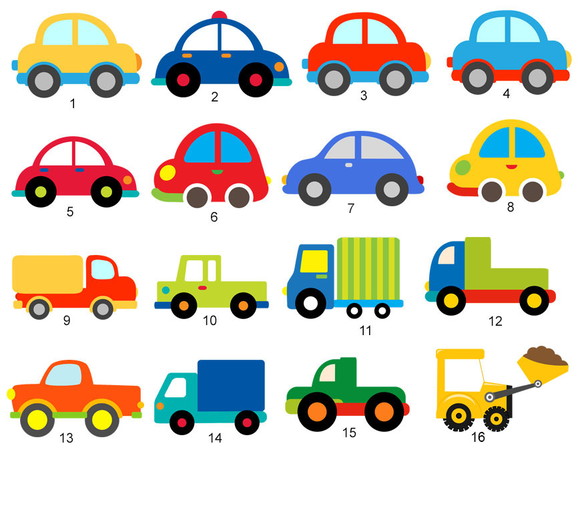 Carrinhos decoração de Parede - Imagem 4