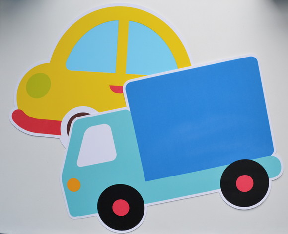 Carrinhos decoração de Parede - Imagem 3
