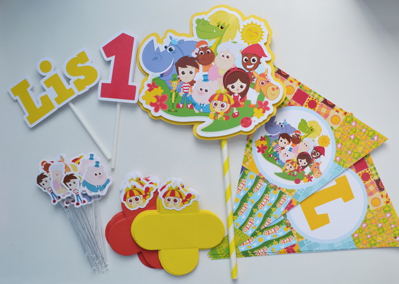 Kit Festa personalizada Sítio do Picapau Amarelo