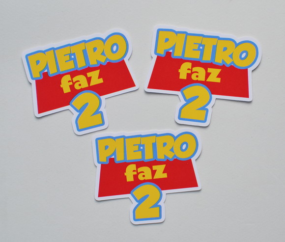 Aplique Tubete Toy Story - 20 unidades - Imagem 2