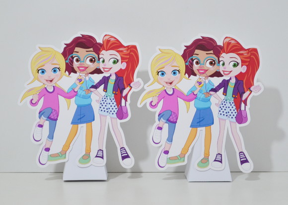 Totem de Mesa c/ Caixa Cone Polly Pocket