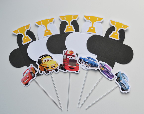 Carros Combo Forminhas + Toppers - Imagem 2