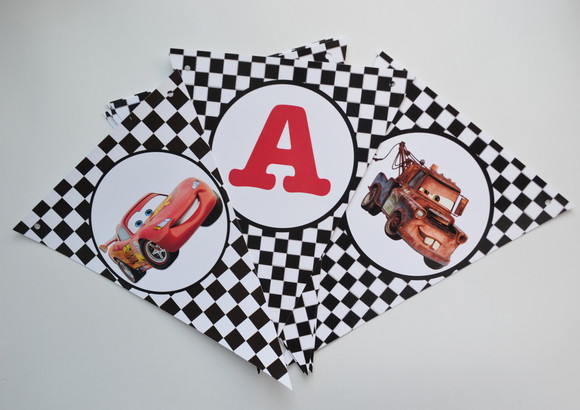 Bandeirolas Carros - Imagem 2