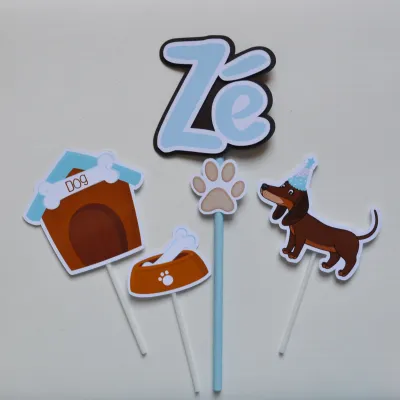 Topo de Bolo Cachorrinho