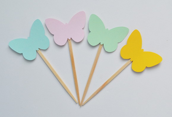 Topper de Doces Borboletas (20 Uniddaes)