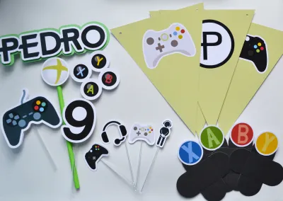 Kit Festa personalizada XBox