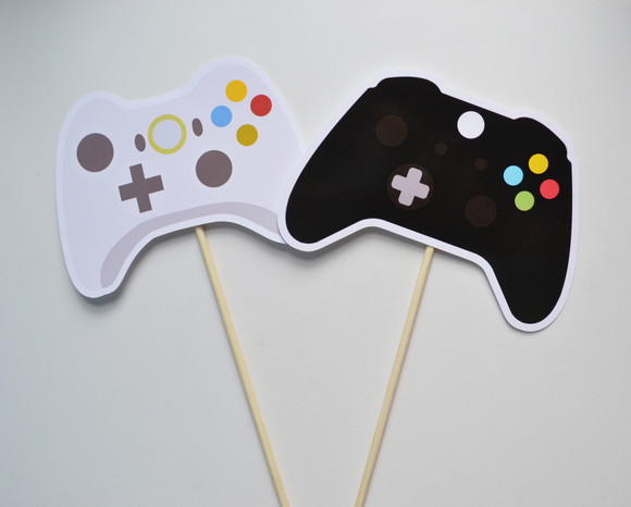 Palitões Decorativos Xbox - 10 Unidades