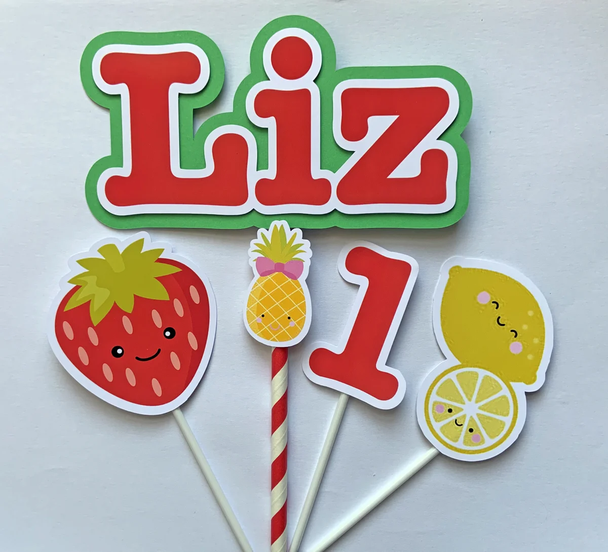 Kit Festa personalizada Frutinhas - Imagem 8