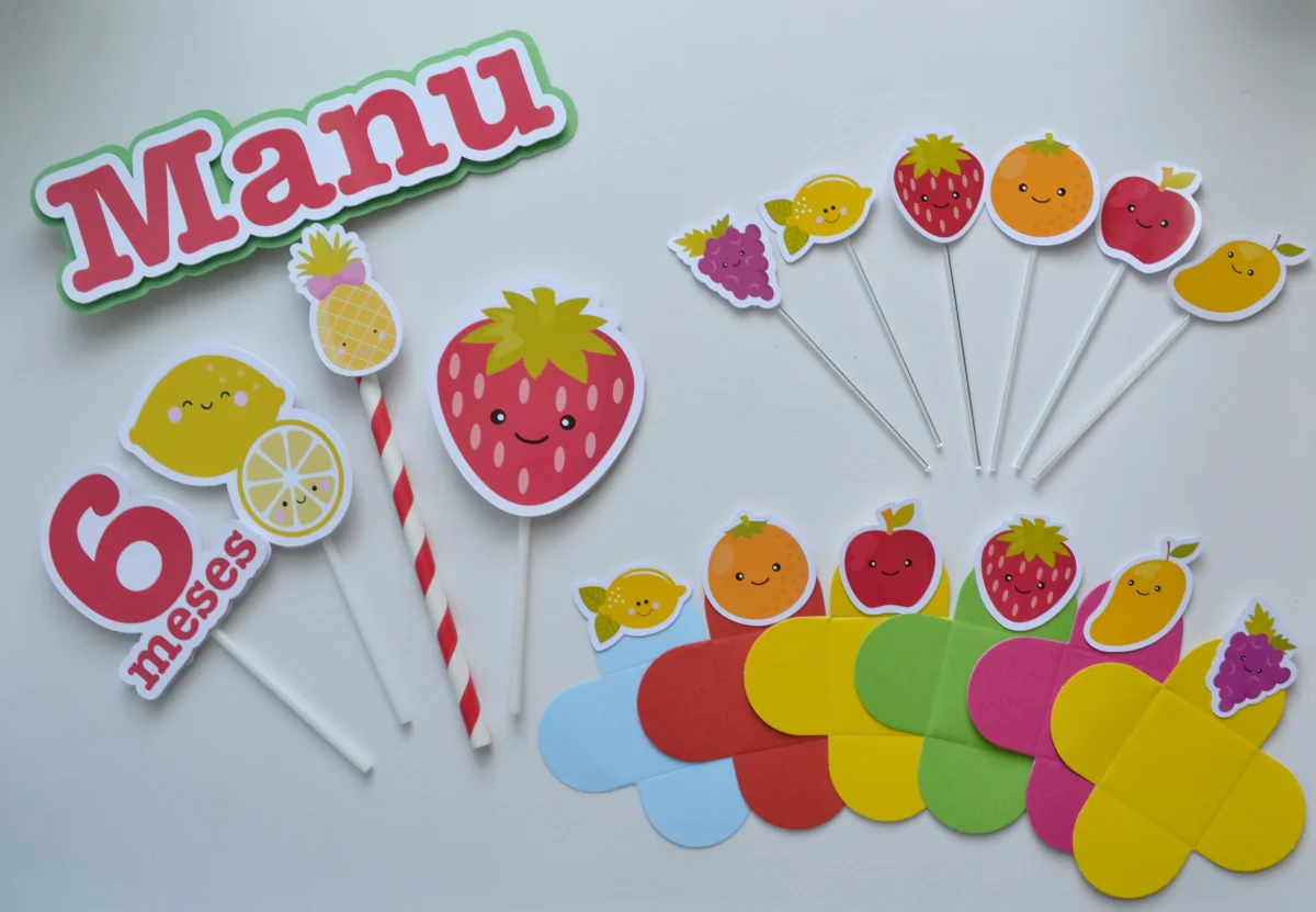 Kit Festa personalizada Frutinhas