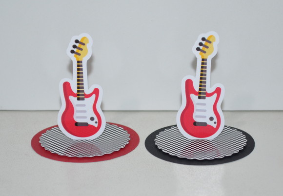 Aplique 3d Guitarra