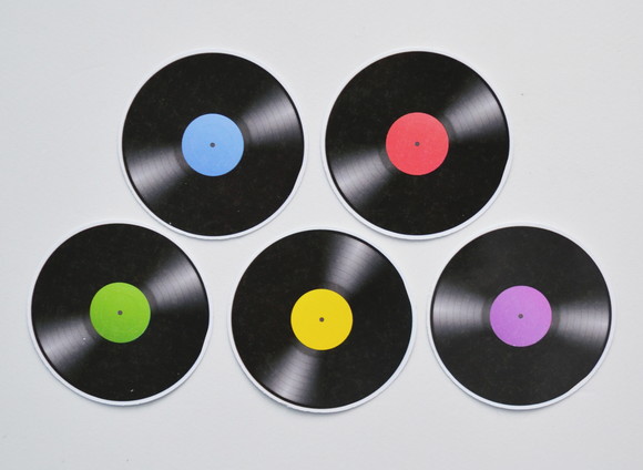 Adesivo Disco Vinil - Imagem 3