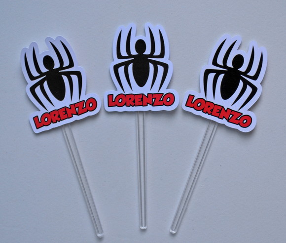 Topper personalizado Homem Aranha