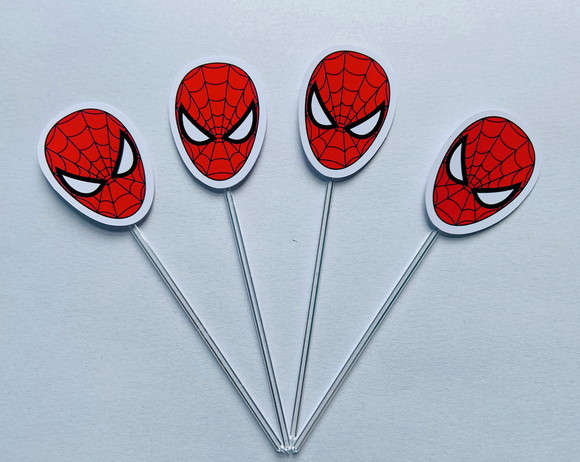 Topper para Doces Homem Aranha