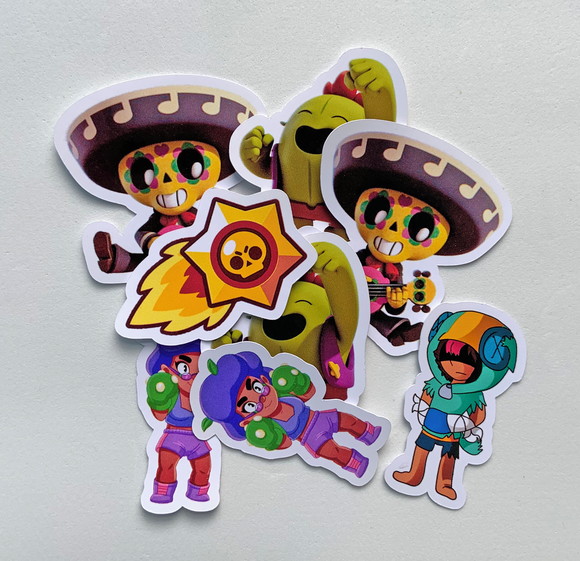 Apliques Brawl Stars - Imagem 2