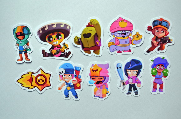 Apliques Brawl Stars