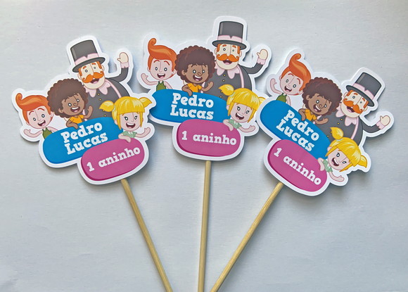 Palitões Decorativos Bita - 10 Unidades