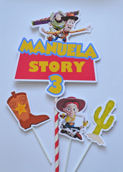 Topo de Bolo Jessie Toy Story - Imagem 2