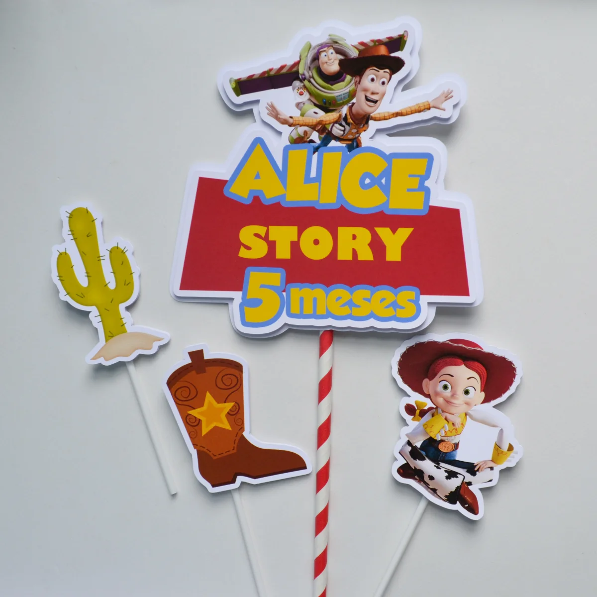 Topo de Bolo Jessie Toy Story - Imagem 1