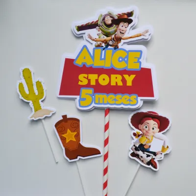 Topo de Bolo Jessie Toy Story
