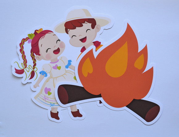 Festa Junina decoração de parede