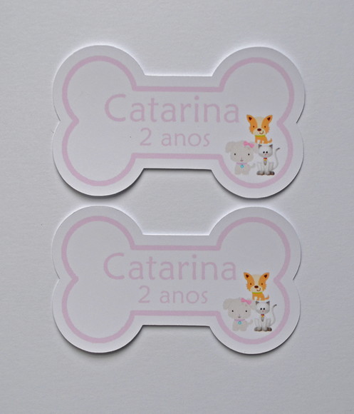 Tag lembrancinha Pet - 20 unidades - Imagem 3
