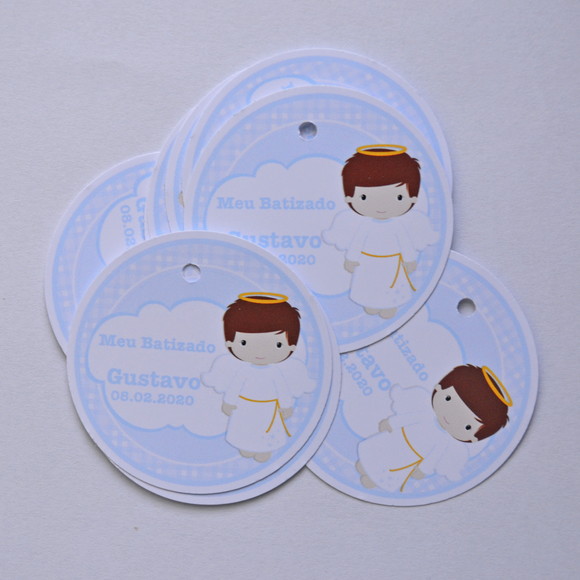 Tag Batizado Anjinho
