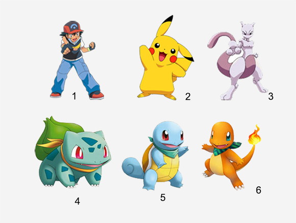 Pokémon decoração de parede - Imagem 2