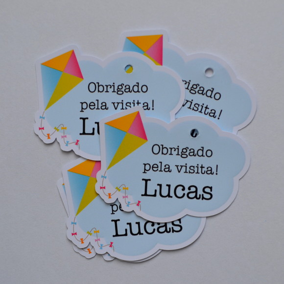 Tag lembrancinha Maternidade - 20 unidades