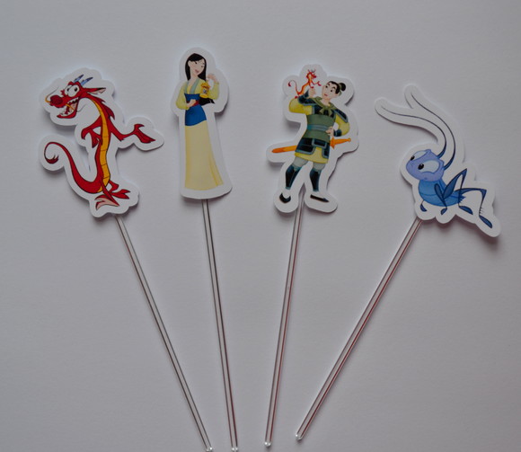 Topper de Doces Mulan
