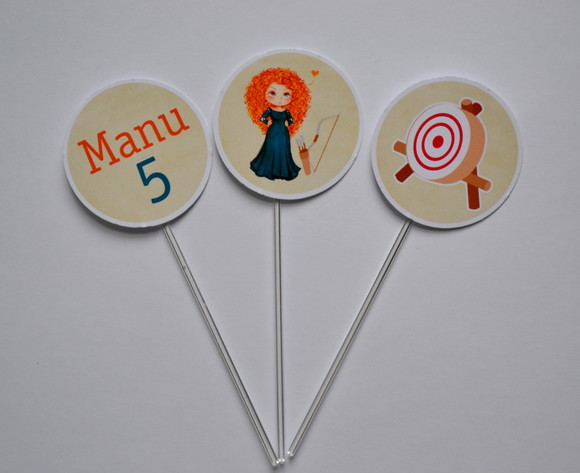 Topper personalizado Merida Valente