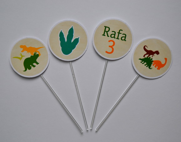 Topper de Doces Dinossauro