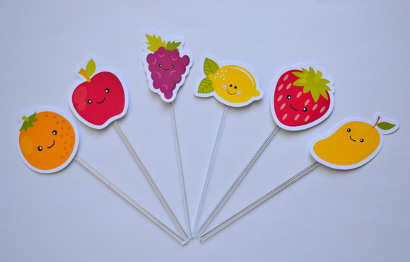 Topper de Doces Frutinhas