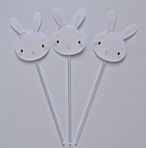 Topper de Doces Coelhinha - Imagem 2