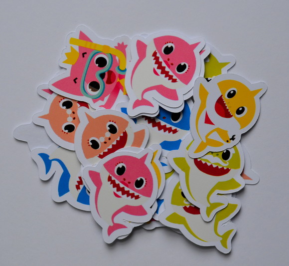 Apliques Baby Shark Pink Fong