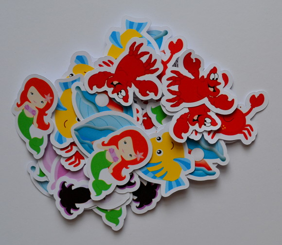 Apliques Ariel a Pequena Sereia