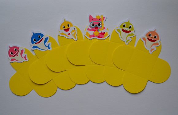 Forminhas Baby Shark Pink Fong - Imagem 4