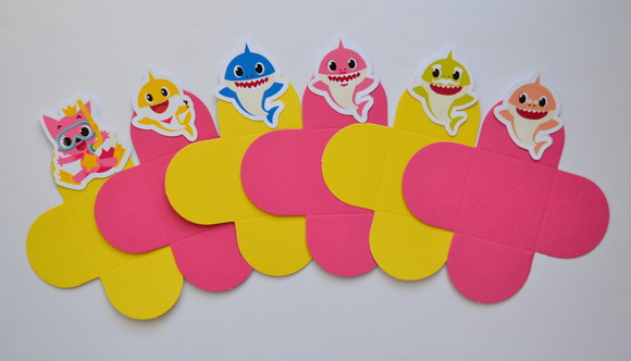 Forminhas Baby Shark Pink Fong
