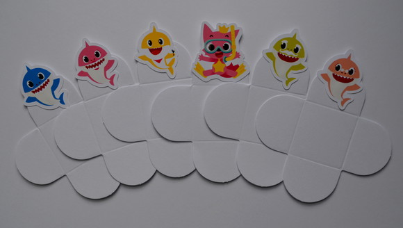 Forminhas Baby Shark Pink Fong - Imagem 3